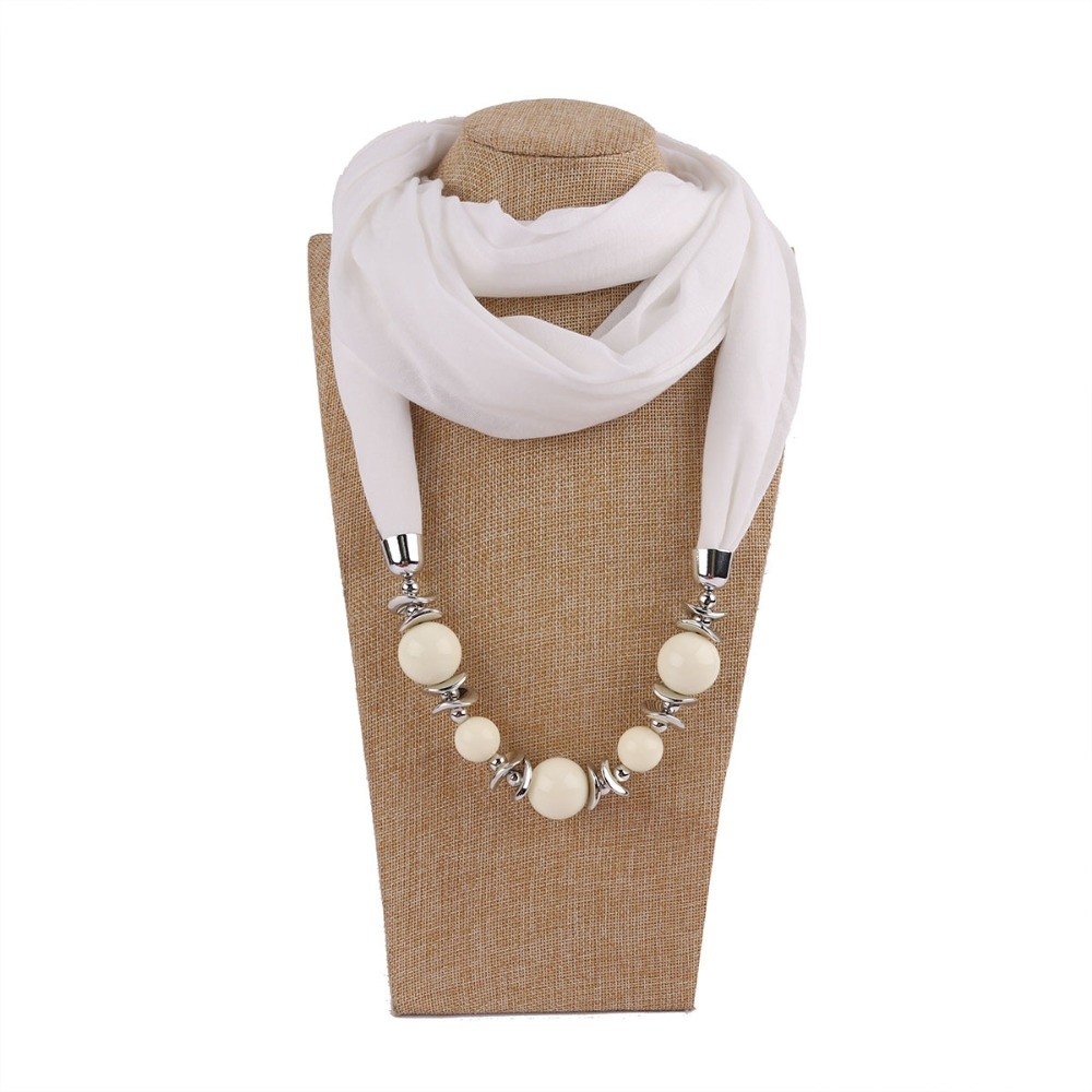 Новый шифоновый шарф-ожерелье  – обзор и цена Infinity Scarf Knit