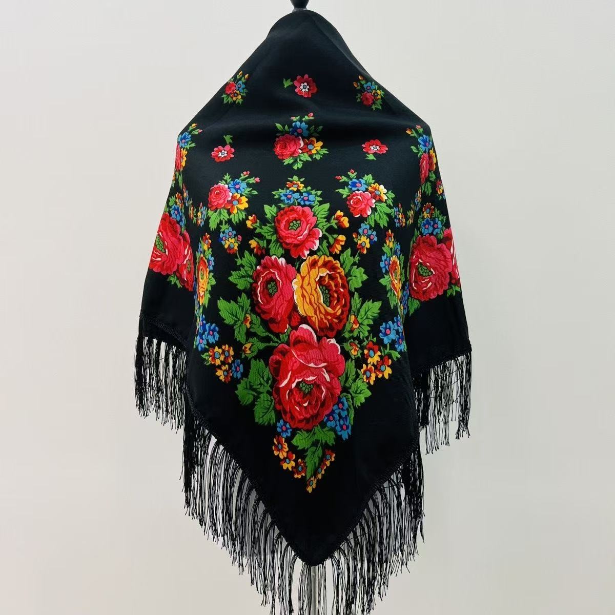 120*120 см Роскошный цветочный – обзор и цена Bandana Cotton