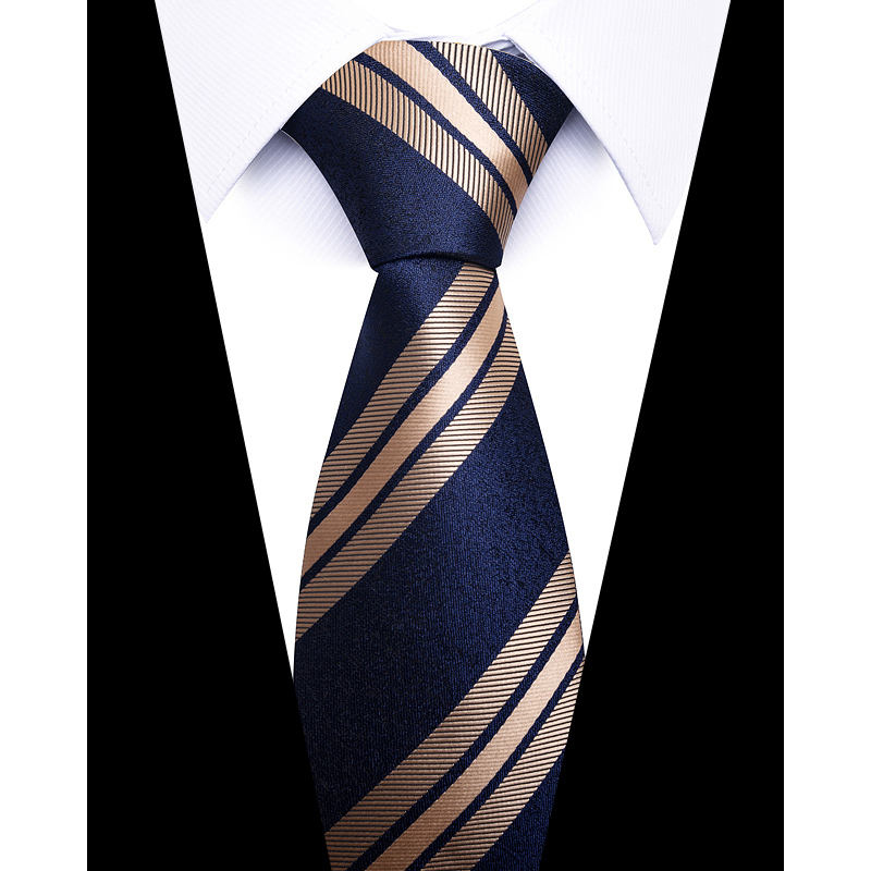 100% шелковый брендовый галсту – обзор и цена Silk Tie Striped