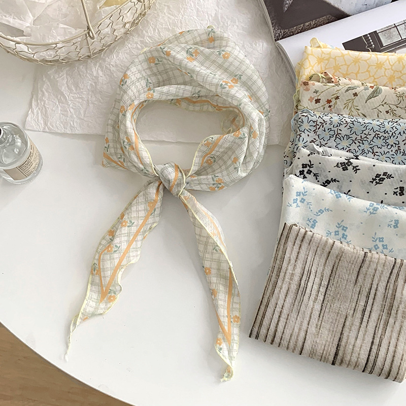 Легкий художественный треуголь – обзор и цена Ascot Neck Scarf