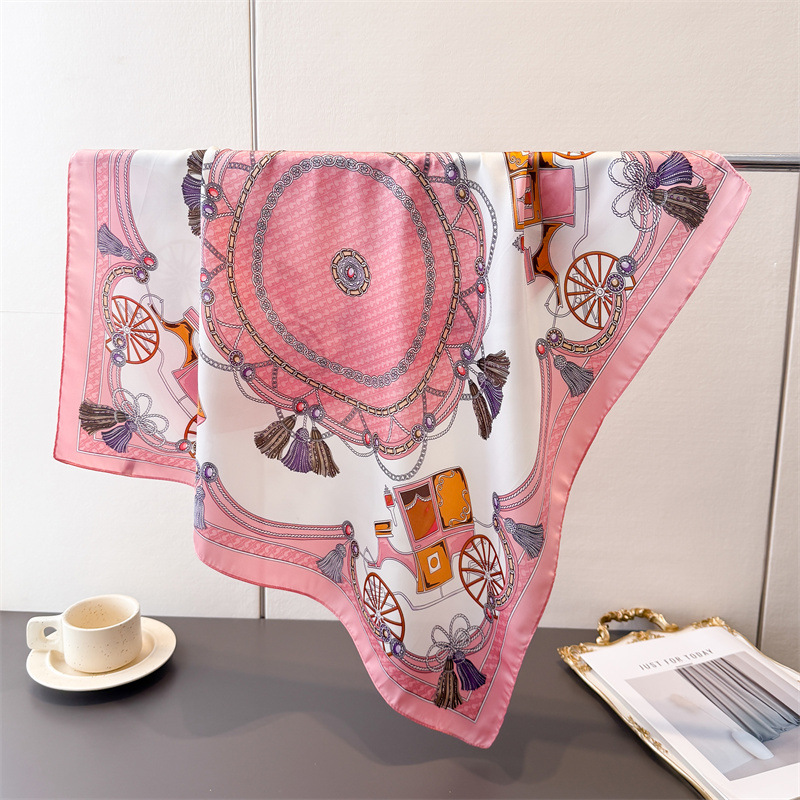 Роскошный шелковый квадратный  – обзор и цена Ascot Neck Scarf