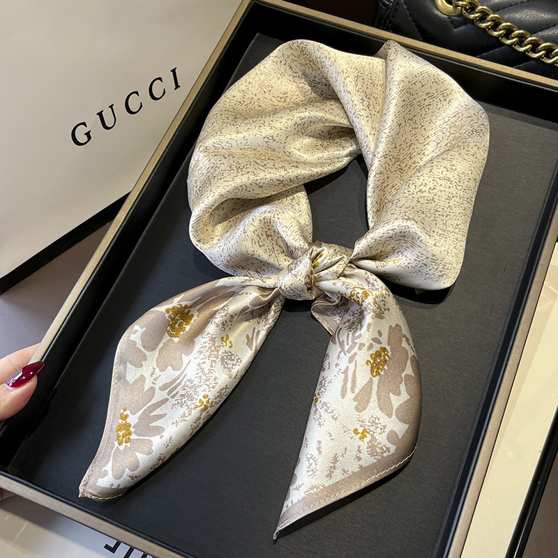 Новый женский Шелковый дизайне – обзор и цена Ascot Neck Scarf