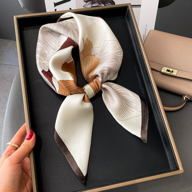 Новый женский Шелковый дизайне – обзор и цена Ascot Neck Scarf