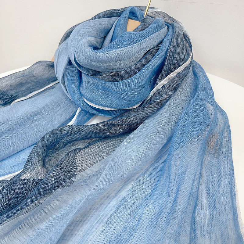2024, новый фиолетовый льняной – обзор и цена Ascot Neck Scarf