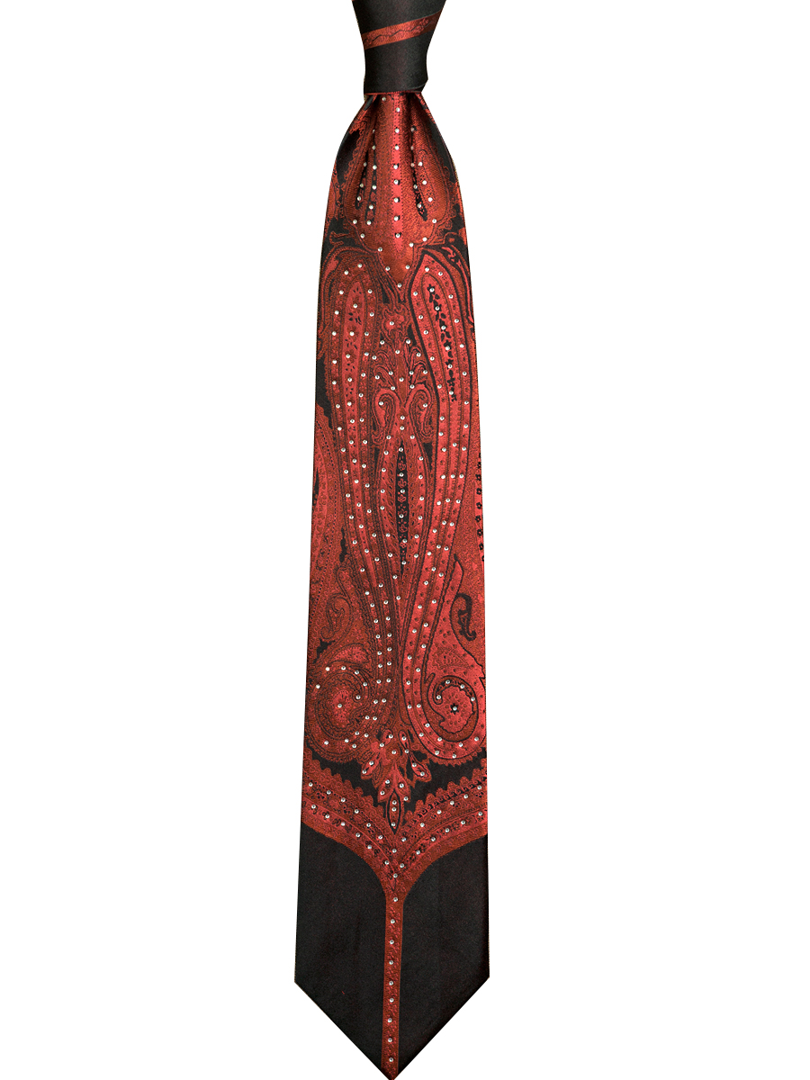 Галстуки с принтом необычный у – обзор и цена Silk Tie Striped